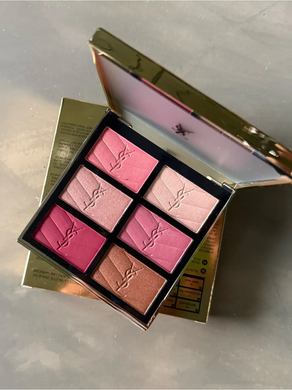 Yves Saint Laurent Couture Face Palette — Golden Oasis